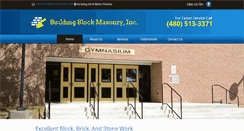 Desktop Screenshot of buildingblockmasonry.com